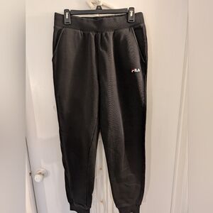 Fila Black Jogger Sweat Pants